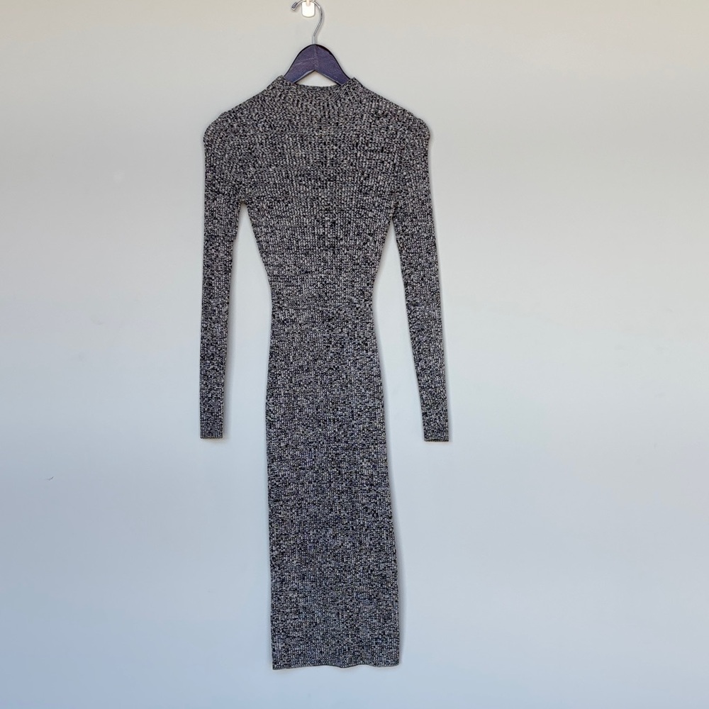 Gray Knit Dress